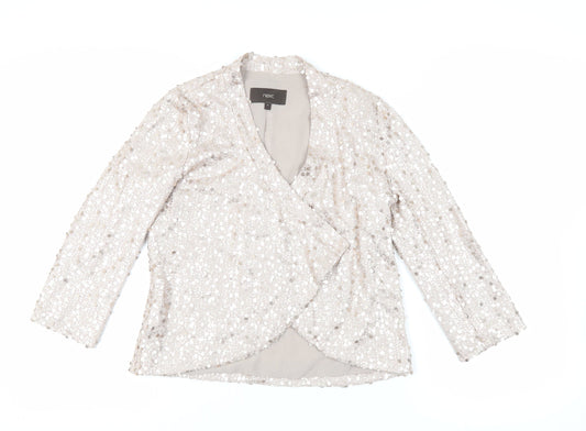 Womens UK Size 8 NEXT Beige Jacket