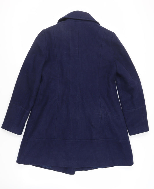 Womens UK Size L Oasis Blue Pea Coat