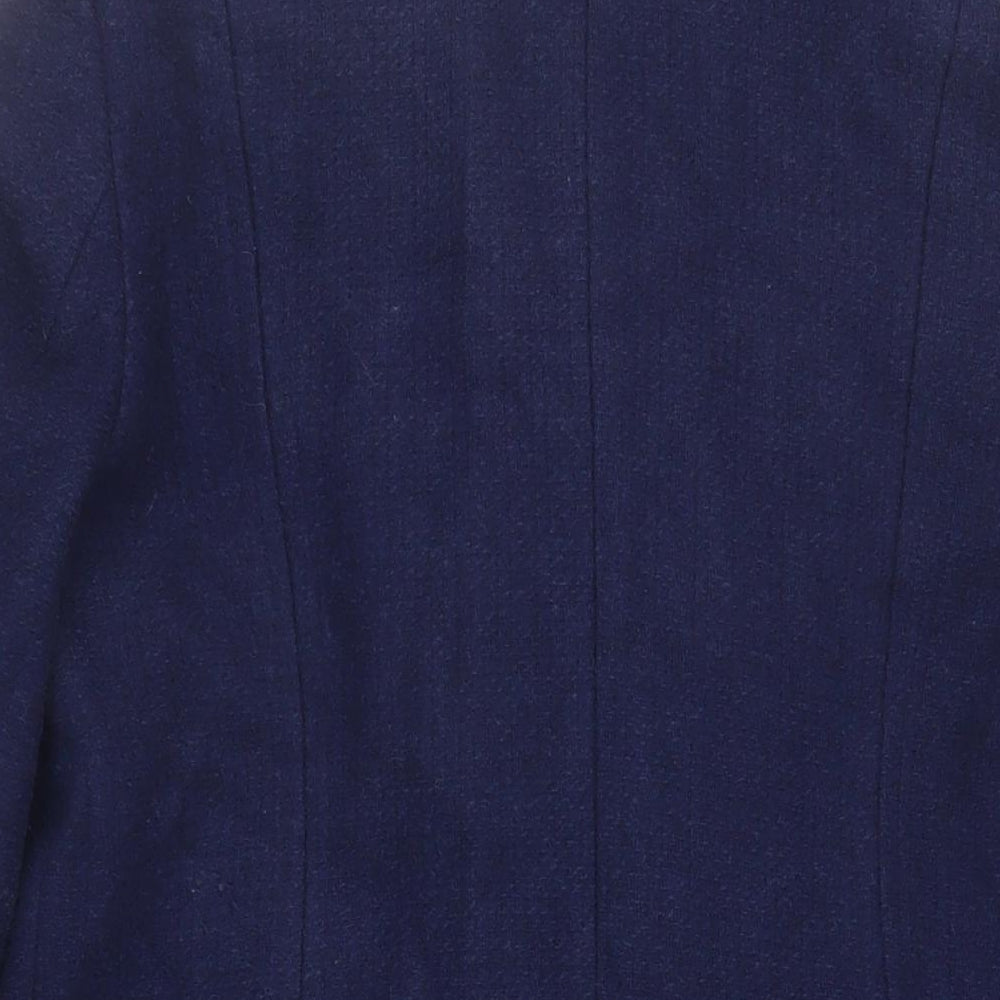 Womens UK Size L Oasis Blue Pea Coat