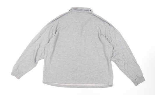 Womens UK Size 10 ASOS Grey Pullover Sweatshirt