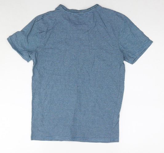 Womens UK Size XS NEXT Blue Basic T-Shirt