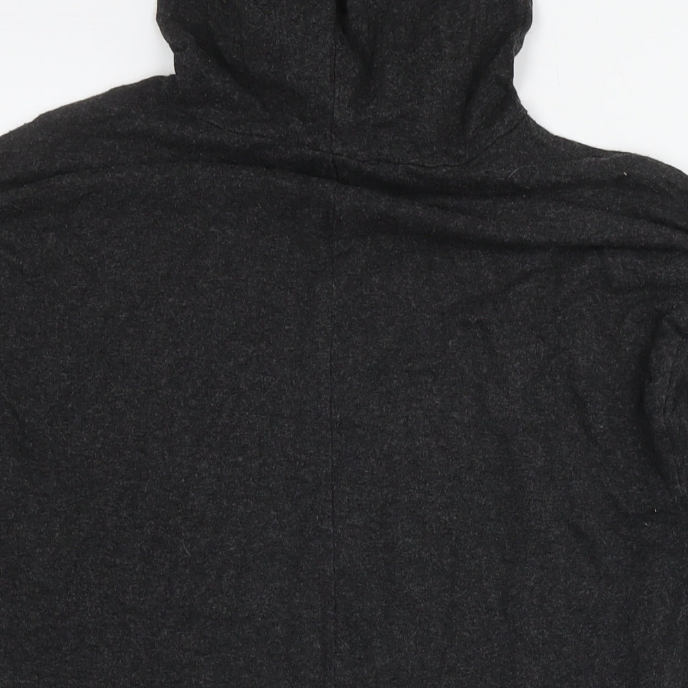 Womens UK Size XS NEXT Black Pullover Hoodie