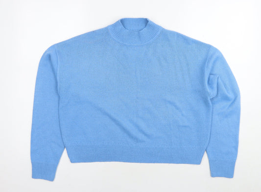 Womens UK Size S New Look Blue Pullover Jumper