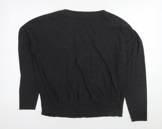Womens UK Size 12 NEXT Grey Pullover Jumper