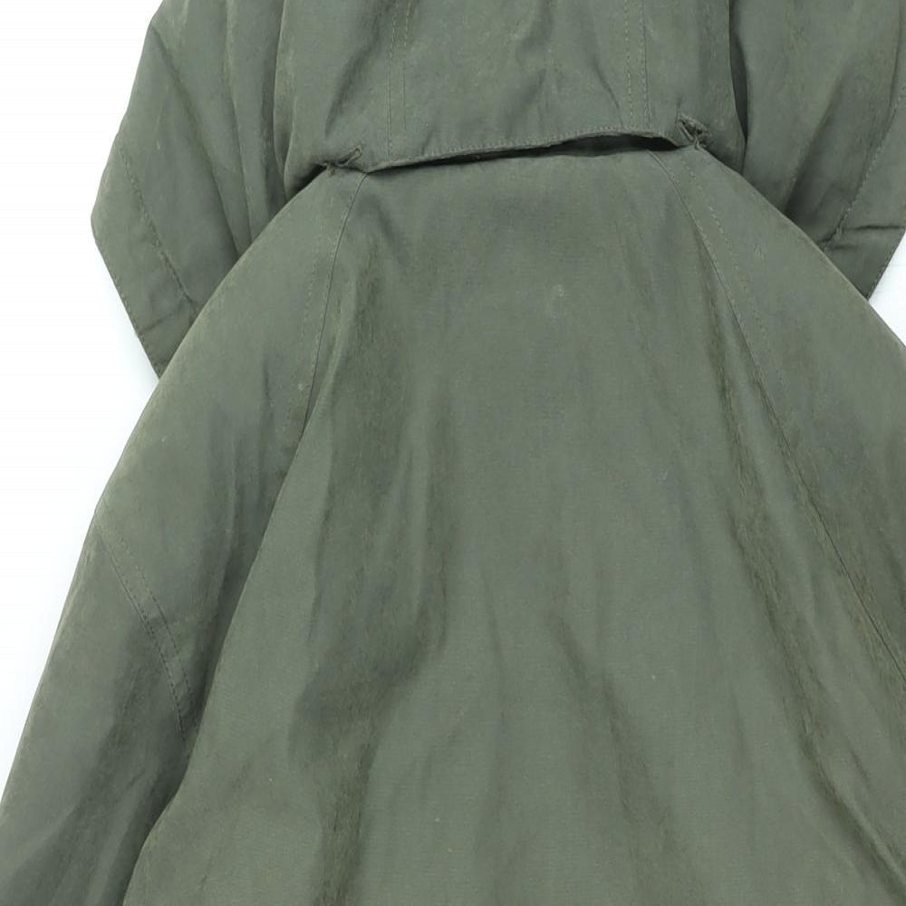 Womens UK Size 12 Nuage Green Overcoat