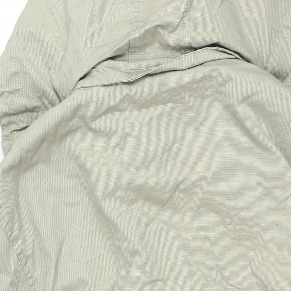 Mens UK Size M STONE BAY Beige Overcoat