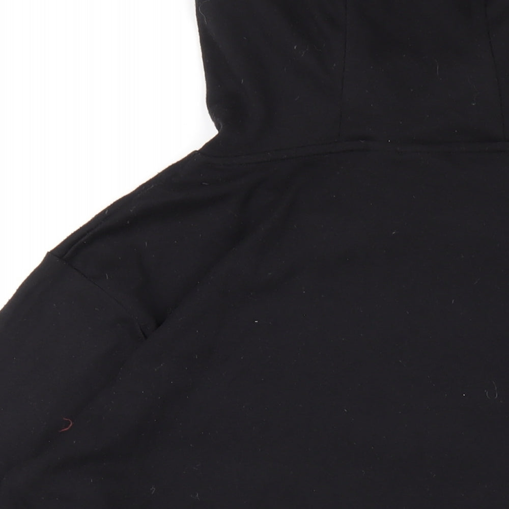 Womens UK Size 16 LA Gear Black Pullover Hoodie
