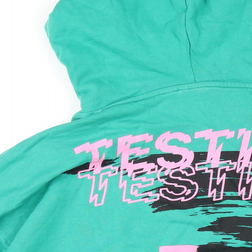 Mens UK Size XL ASOS Green Pullover Hoodie