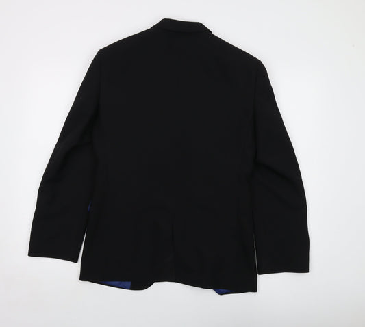 Mens UK Size 36 Taylor & Wright Regular Black Suit Jacket