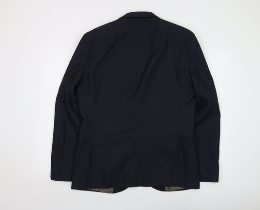 Mens UK Size 42 NEXT Regular Blue Suit Jacket
