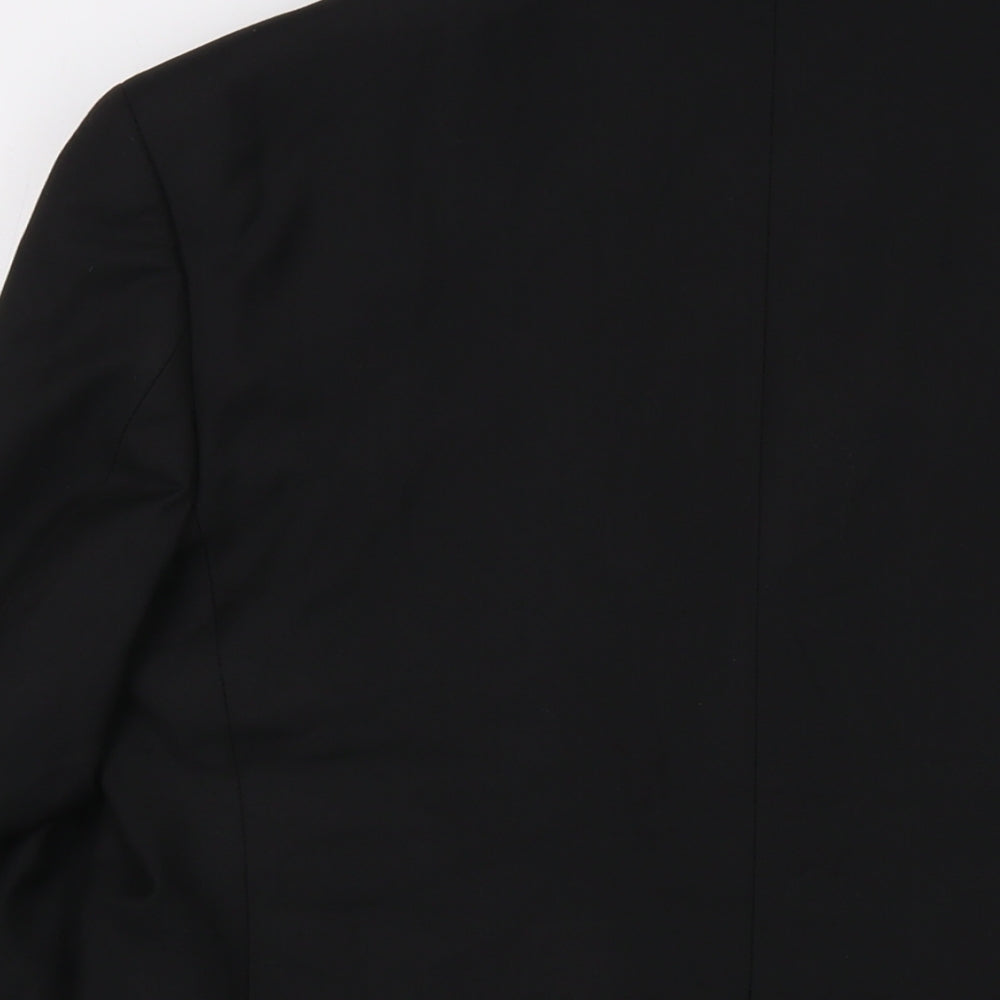 Mens UK Size 40 Marks and Spencer Regular Black Suit Jacket