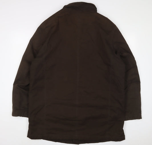 Mens UK Size L Marks and Spencer Brown Jacket
