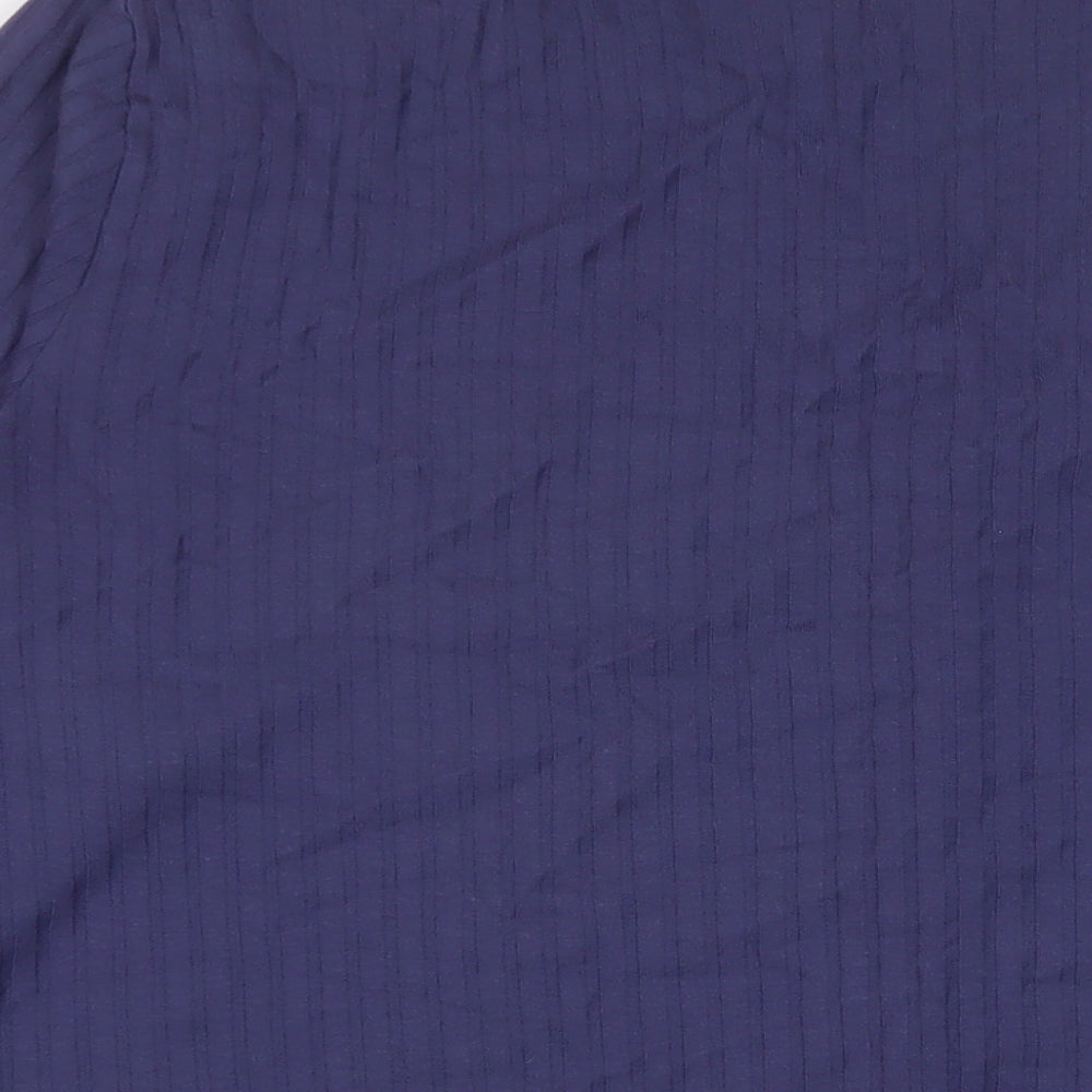 Womens UK Size 18 Lands' End Blue Cardigan Jumper