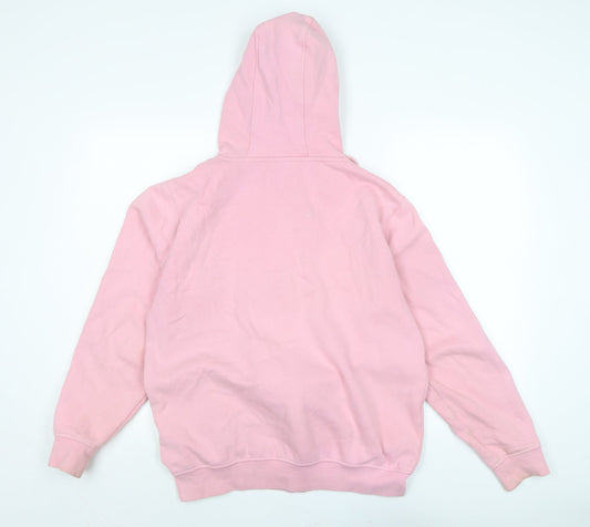 ellesse Womens Pink Jacket Size 12 Zip - Logo - Ellesse