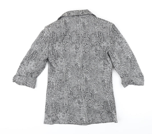 Womens UK Size 8 Topshop Grey Jacket