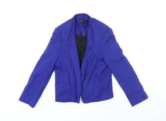 Womens UK Size 8 Topshop Blue Jacket