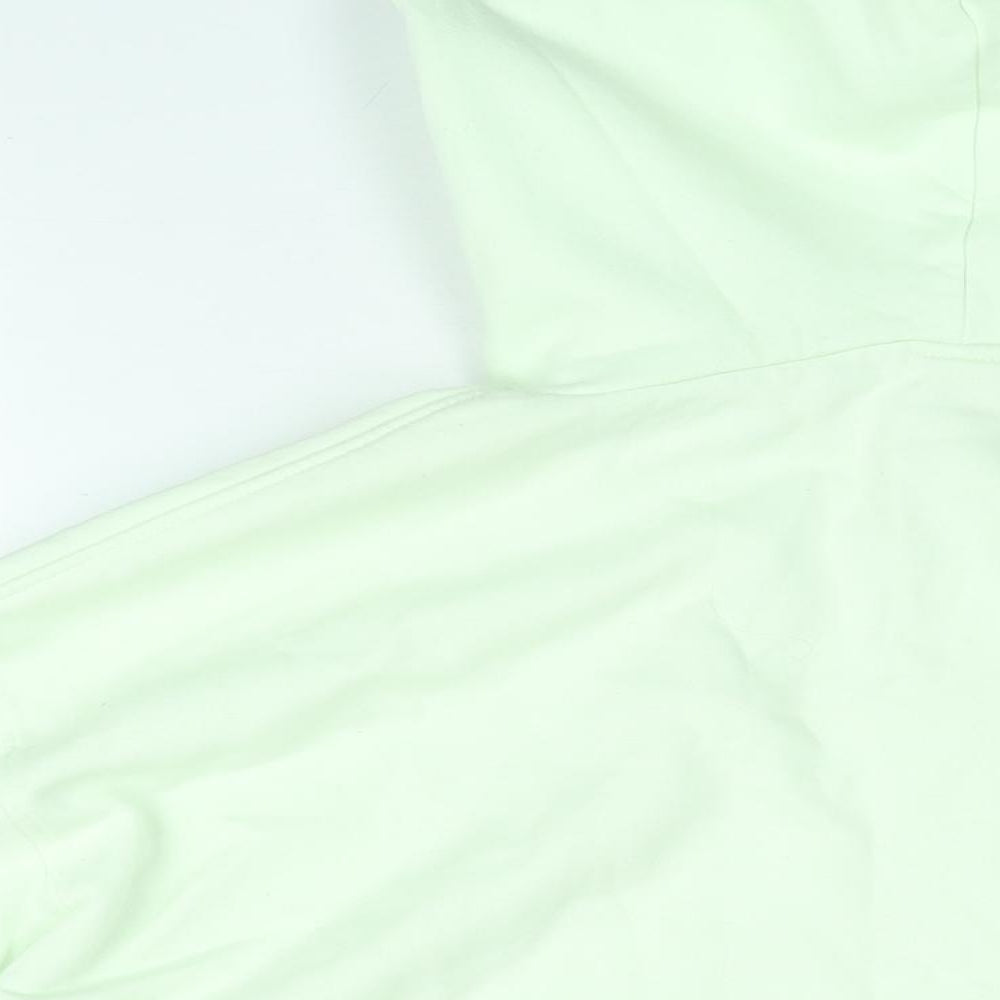 Mens UK Size S H&M Green Pullover Hoodie