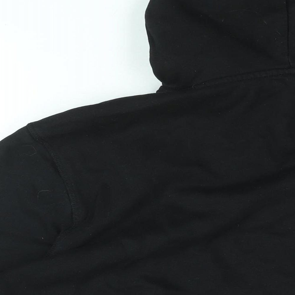 Mens UK Size L H&M Black Pullover Hoodie