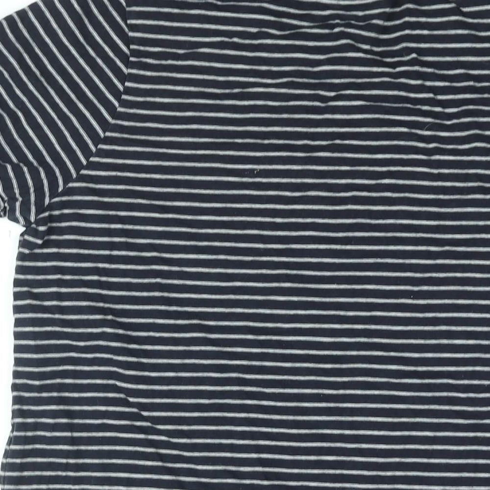 Womens UK Size 12 ASOS Blue Basic T-Shirt