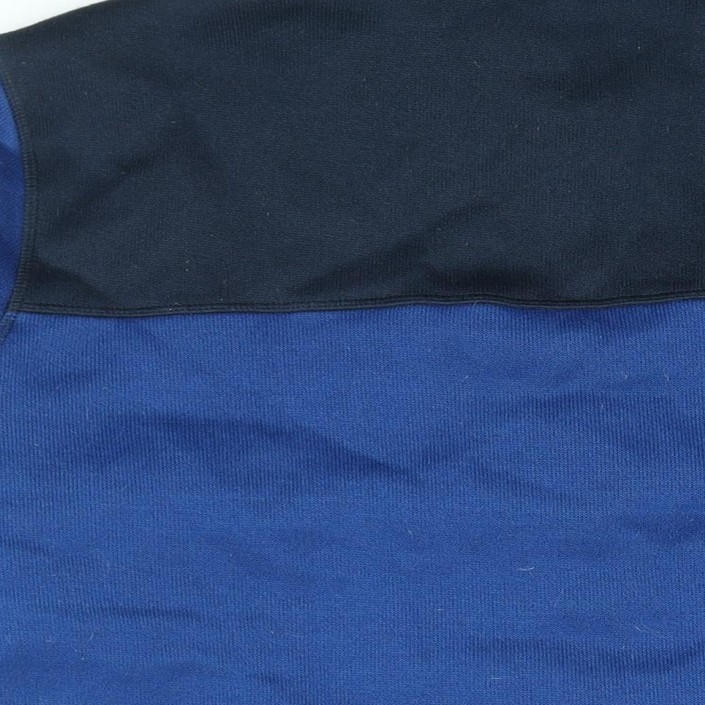 Mens UK Size XL Livergy Blue Full Zip Sweatshirt