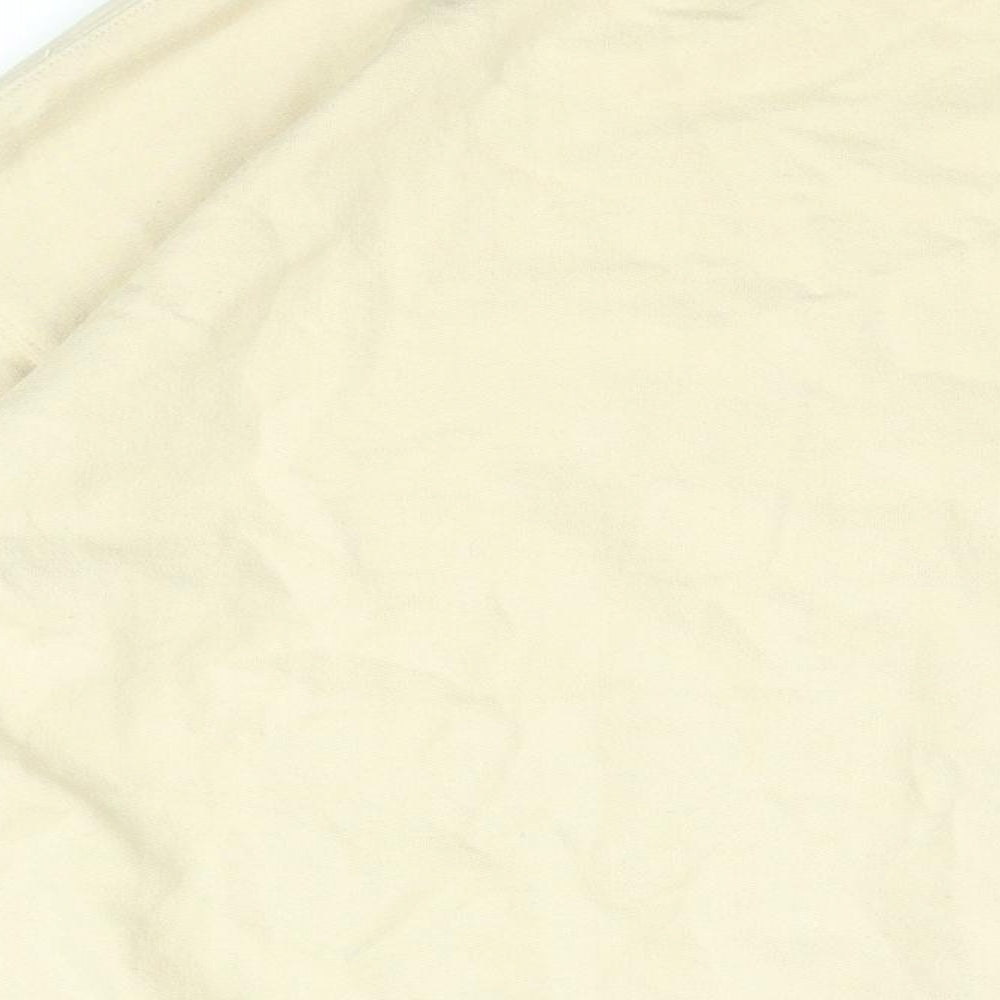 Womens UK Size S Boohoo Beige Pullover Sweatshirt