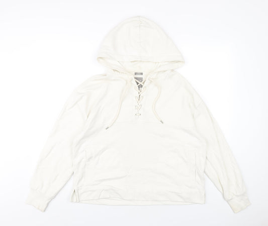 Womens UK Size S Gap Ivory Pullover Hoodie