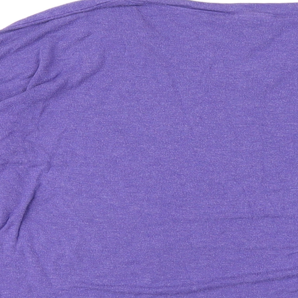 Womens UK Size M CAbi Purple Basic T-Shirt