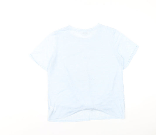 Womens UK Size 12 NEXT Blue Basic T-Shirt