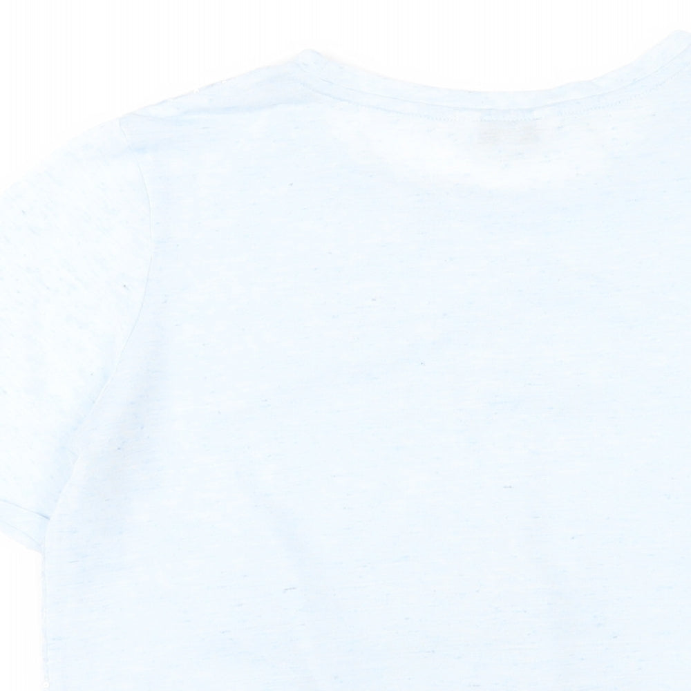 Womens UK Size 12 NEXT Blue Basic T-Shirt