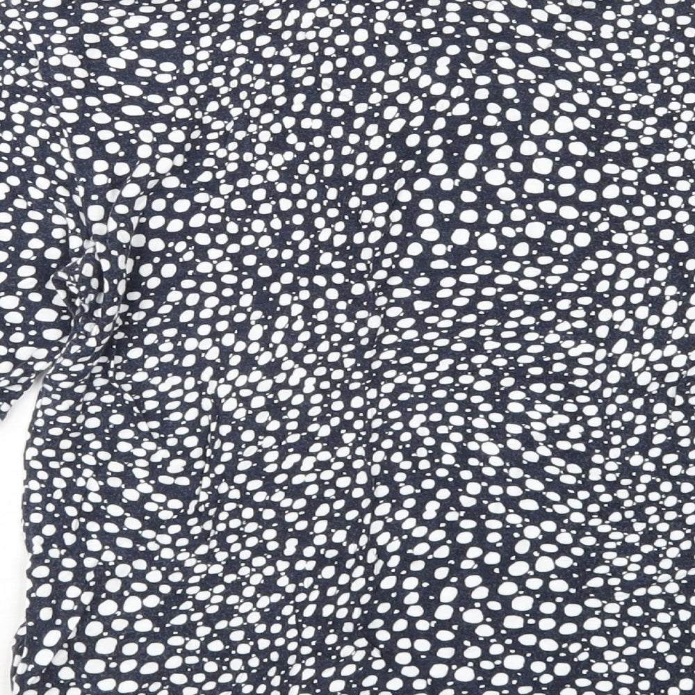 Womens UK Size 10 Marks and Spencer Blue Basic T-Shirt