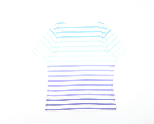 Womens UK Size M CC Multicoloured Basic T-Shirt