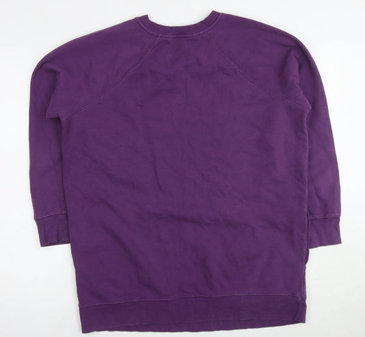 Womens UK Size L NEXT Purple Pullover Sweatshirt