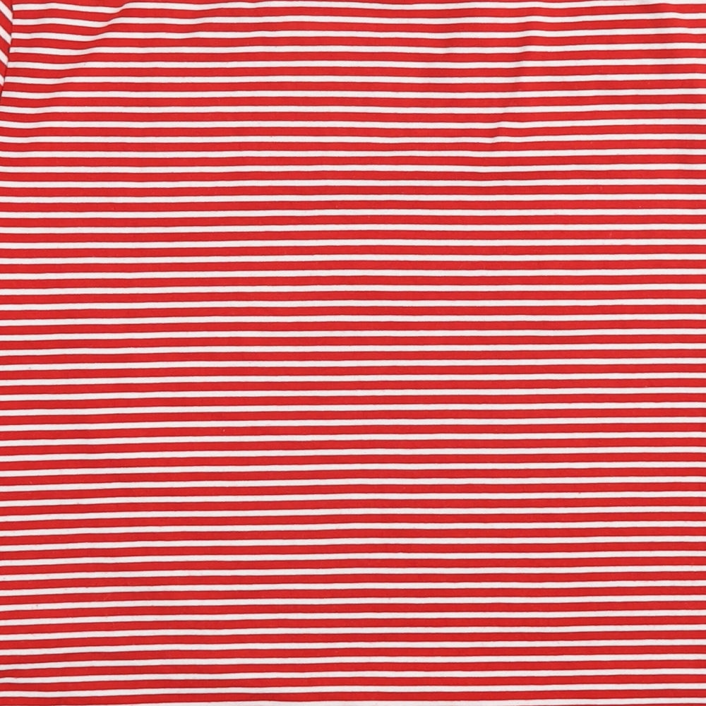 Womens UK Size 14 Yumi Red Basic T-Shirt