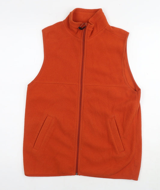 Womens UK Size 10 St Bernard Orange Gilet