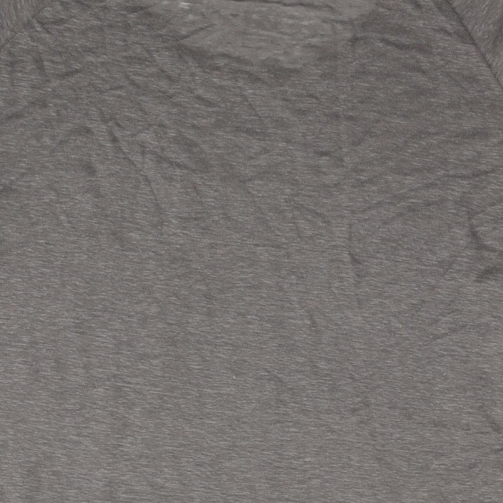 Womens UK Size S Gerard Darel Brown Basic T-Shirt