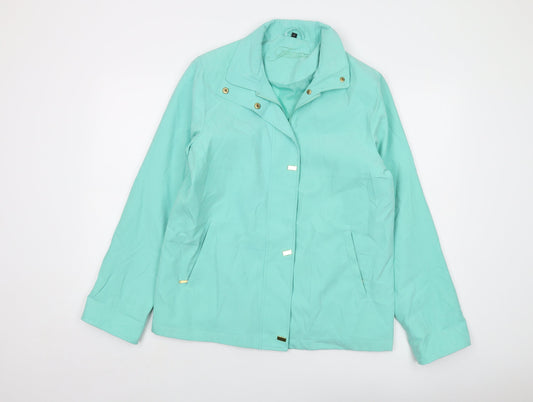 Womens UK Size 12 Finesse Green Jacket