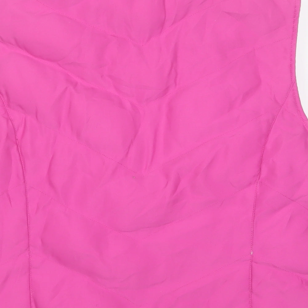 Womens UK Size S BETTY KAY Pink Gilet