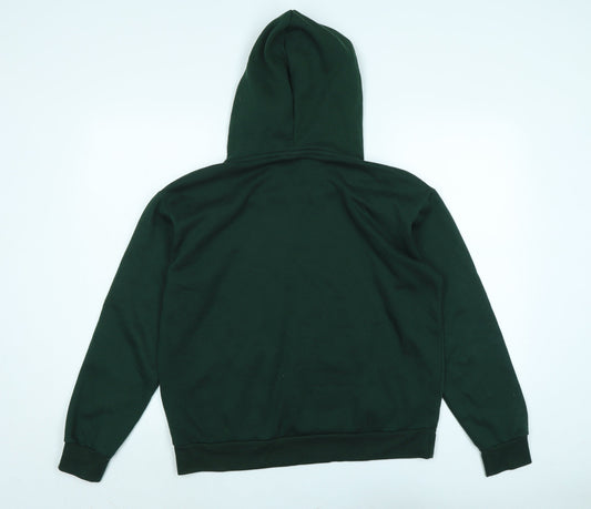 Womens UK Size S Disney Green Pullover Hoodie