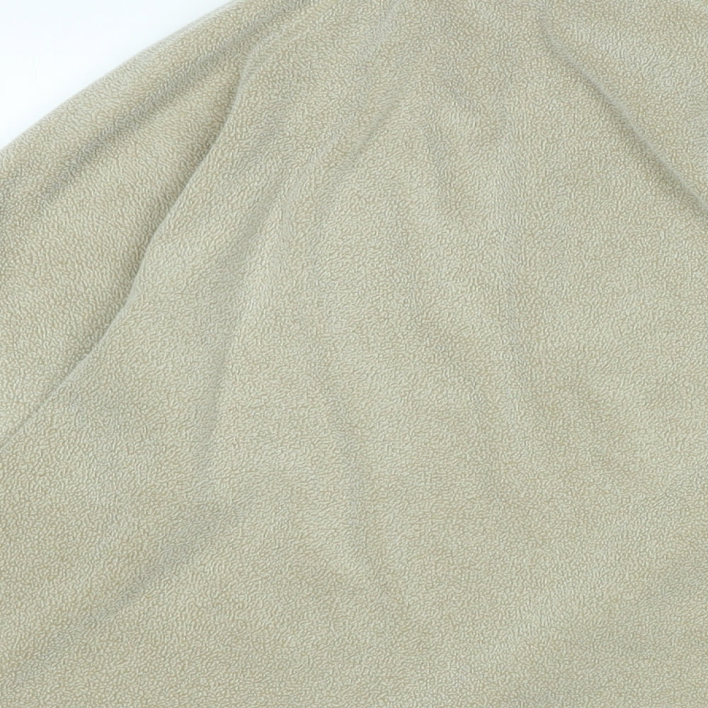Mens UK Size M Lands' End Beige Pullover Sweatshirt
