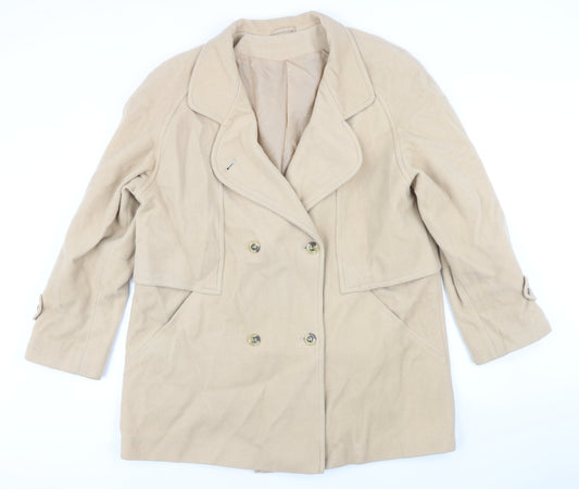 Womens UK Size 18 Classic Woman Beige Jacket