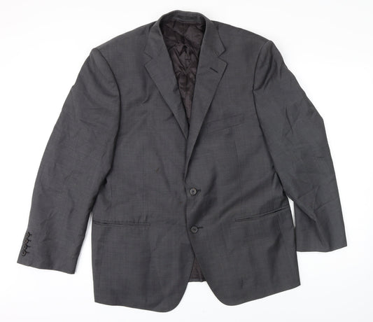 Mens UK Size 42 Autograph Regular Grey Suit Jacket
