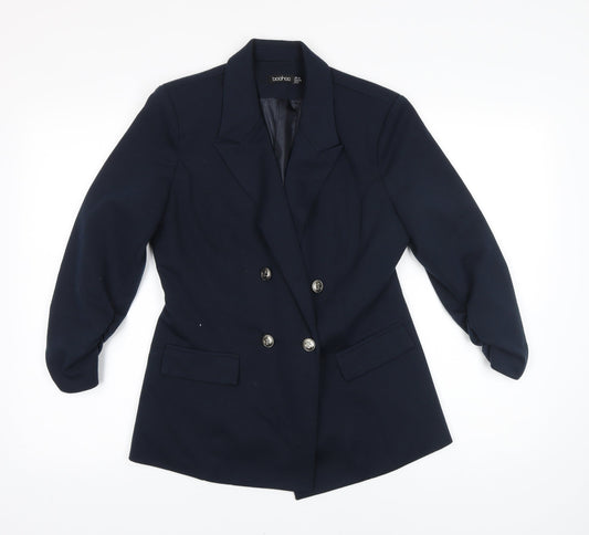 Womens UK Size 12 Boohoo Blue Jacket