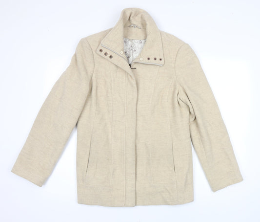 Womens UK Size 12 Klass Beige Jacket