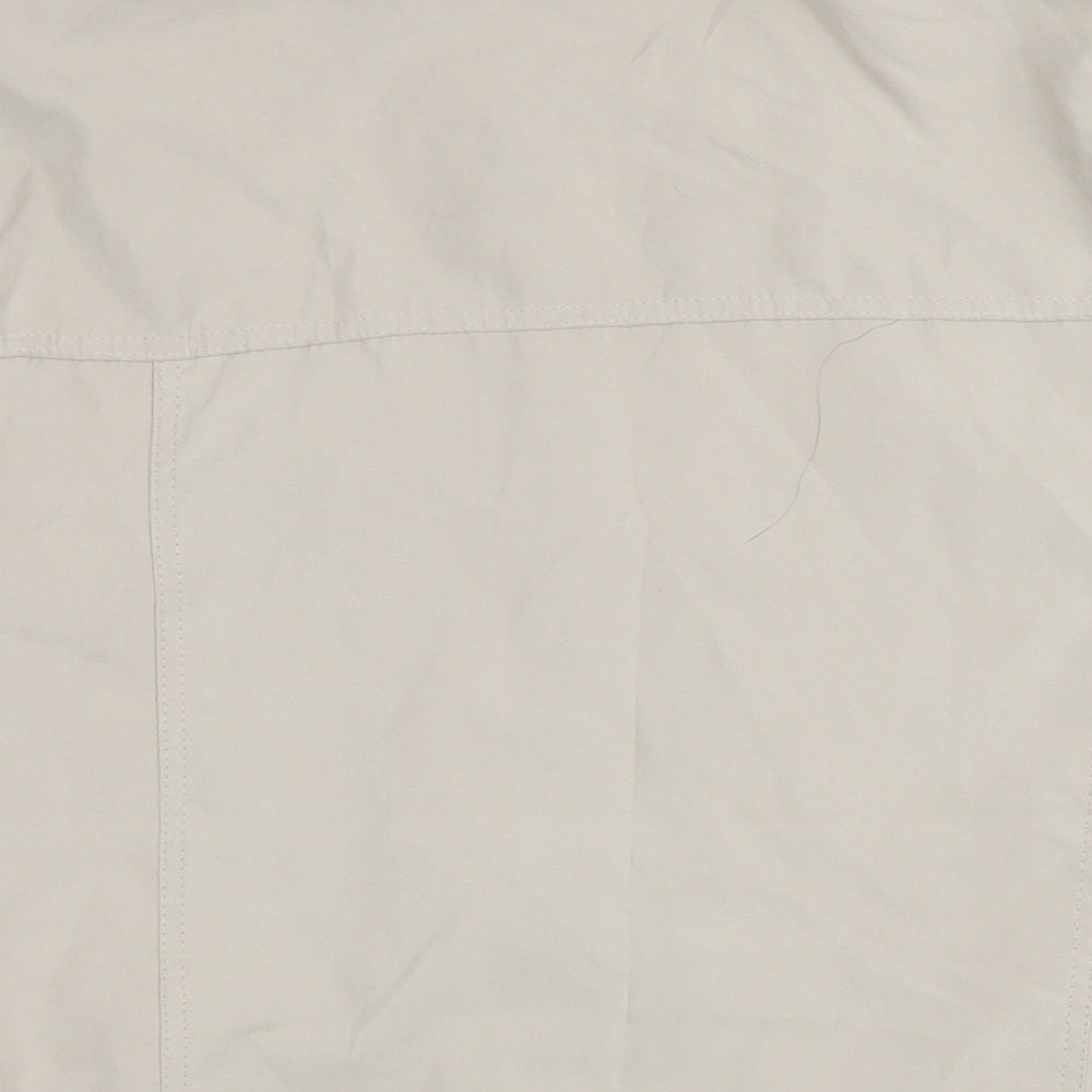 Aldon Mens Beige Bomber Jacket Jacket Size M Zip