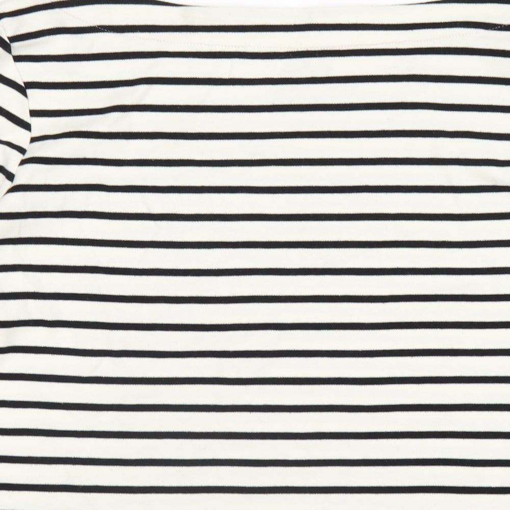 Womens UK Size 14 David Emanuel White Basic T-Shirt
