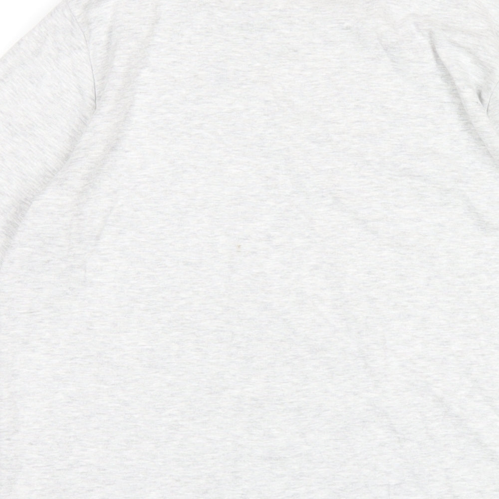 Womens UK Size 12 Marks and Spencer Grey Basic T-Shirt