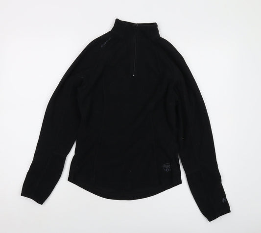 Womens UK Size XS Quechua Black Pullover Sweatshirt