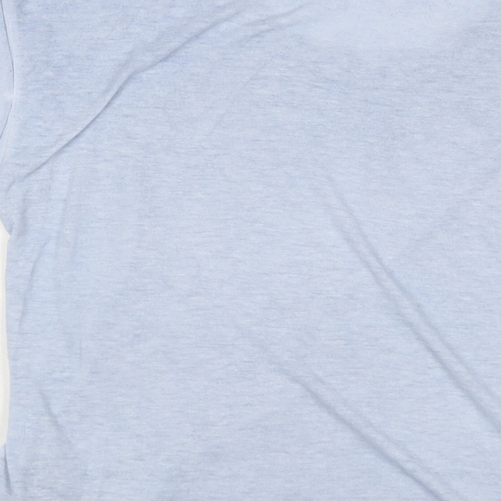 Womens UK Size M Esprit Blue Basic T-Shirt