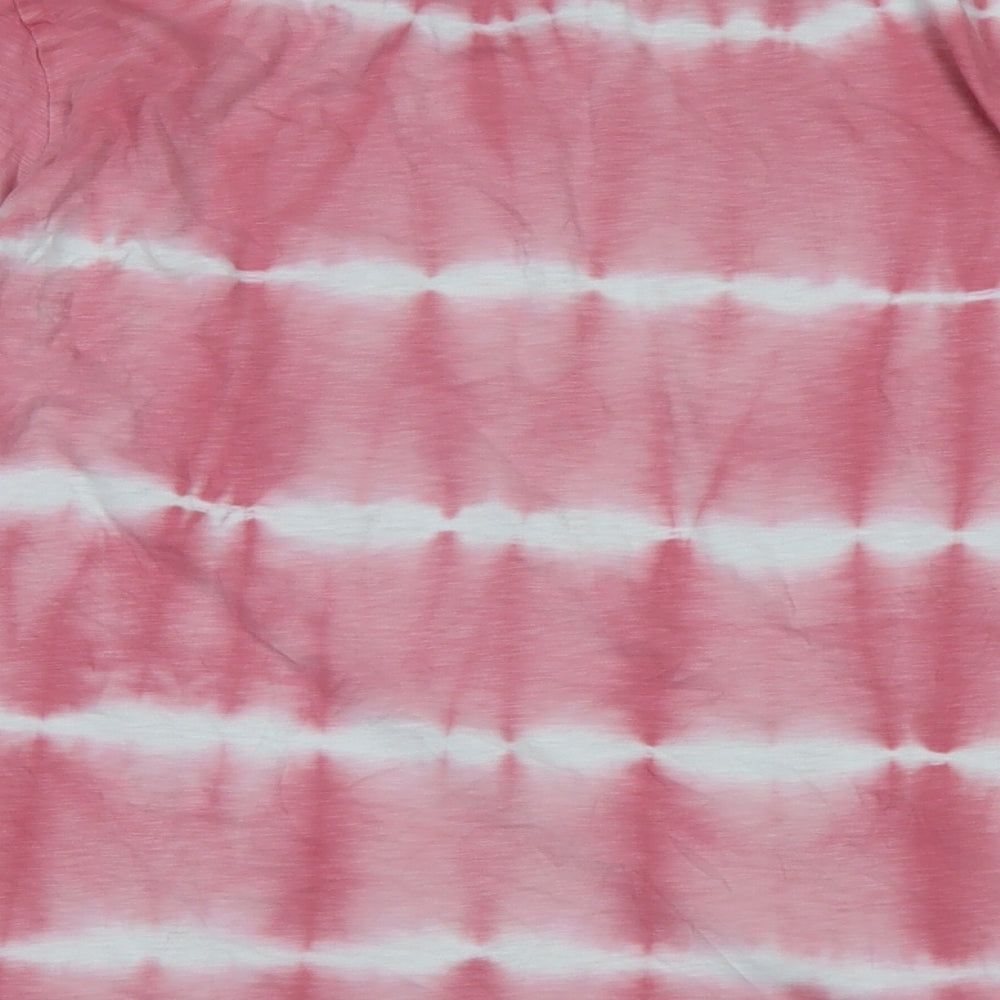 Womens UK Size 14 Marks and Spencer Pink Jersey T-Shirt