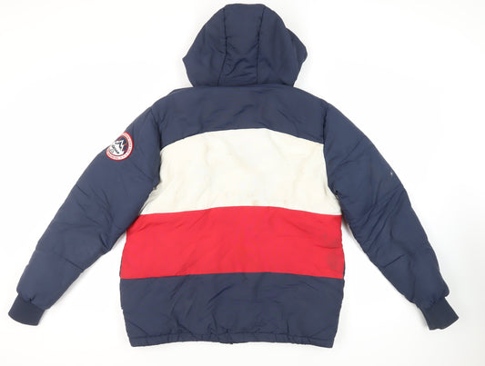 Mens UK Size S ellesse Blue Puffer Jacket